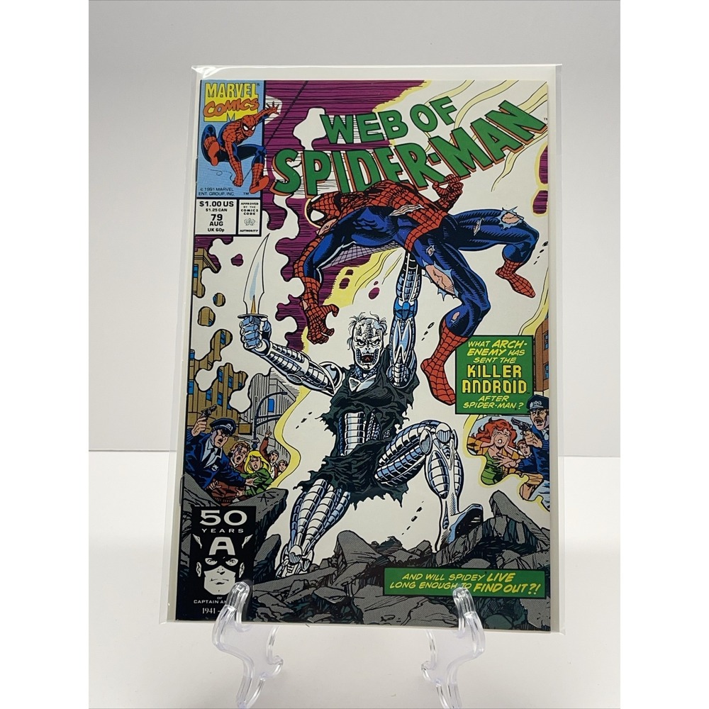 Web of Spider-Man #79  August 1991  Marvel Comics